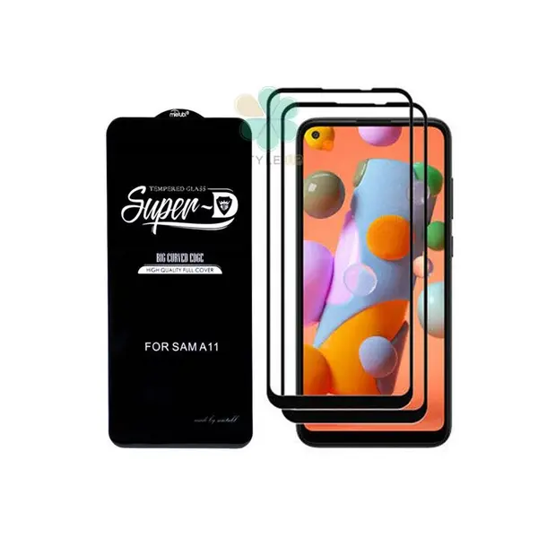 گلس گوشی سامسونگ Samsung Galaxy A11 تمام صفحه Super D - 5