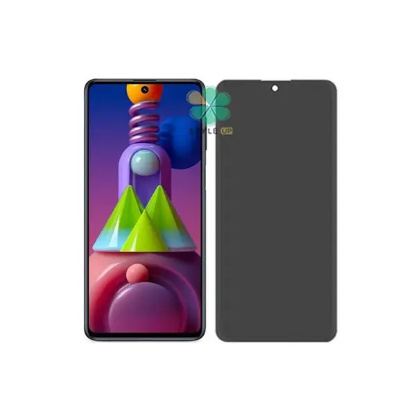 محافظ گلس پرایوسی گوشی سامسونگ Samsung Galaxy M51 Glass Privacy Screen Protector for Samsung Galaxy M51 - 5