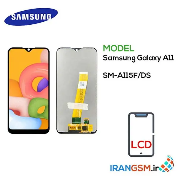 تاچ ال سی دی سامسونگ گلکسی Samsung Galaxy A11 / A115 Glass Touch Samsung A115 GALAXY A11, M11 Black - 5