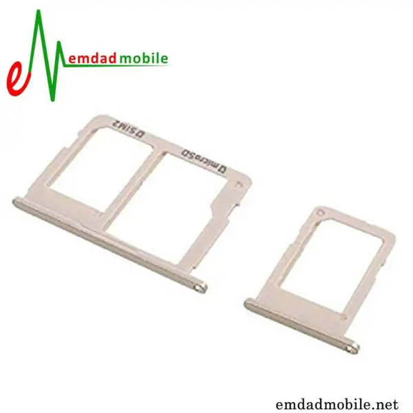 خشاب سیم کارت سامسونگ Samsung Galaxy J7 Pro SIM TRAY J7 PRO BLUE - 3