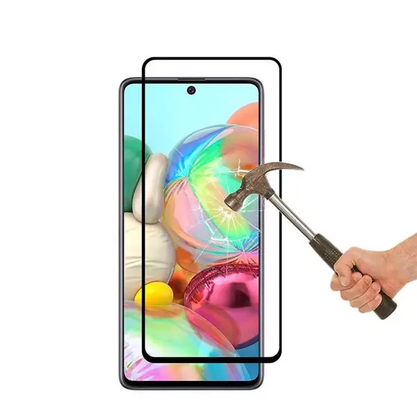گلس گوشی سامسونگ Samsung Galaxy A71 مدل تمام صفحه Full Glass Screen Protector For Samsung Galaxy A71 - 2