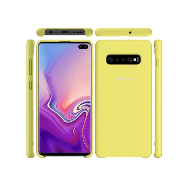 قاب سیلیکونی Samsung S10 Plus Silicone Case For Samsung Galaxy S10 Plus - 4