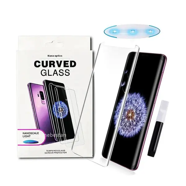 برچسب گلس یو وی سامسونگ UV Nano Glass Samsung Galaxy S10 Plus - 4