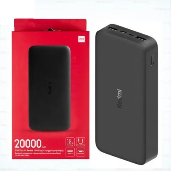 پاوربانک شیائومی 20000 redmi