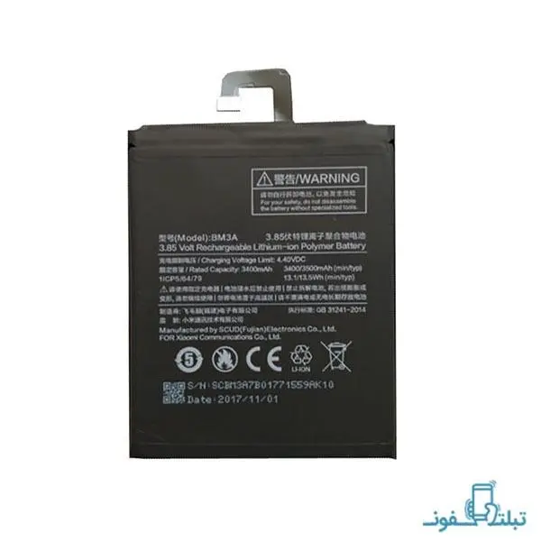 باتری گوشی شیائومی می نوت 3 مدل BM-3A Xiaomi Mi Note 3 BM-3A Battery - 5