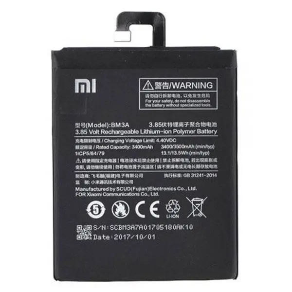 باتری گوشی شیائومی می نوت 3 مدل BM-3A Xiaomi Mi Note 3 BM-3A Battery - 3