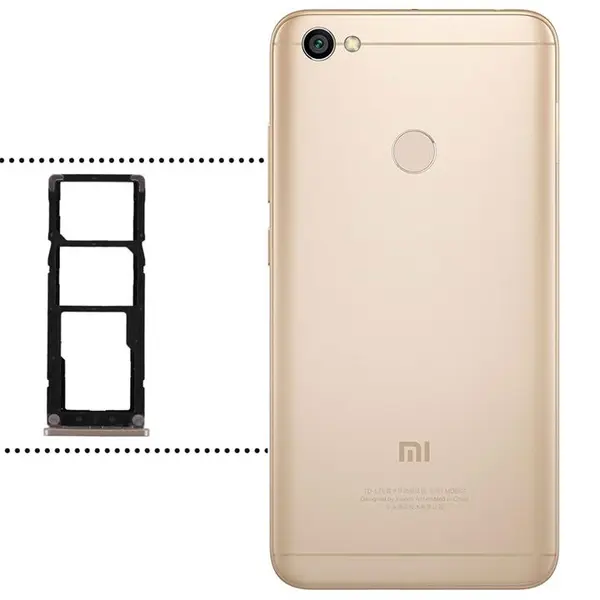 اسلات سیم نگهدارنده سیم کارت گوشی شیائومی ردمی نوت 5A Xiaomi Redmi Note 5A Sim Card Tray Holder - 5