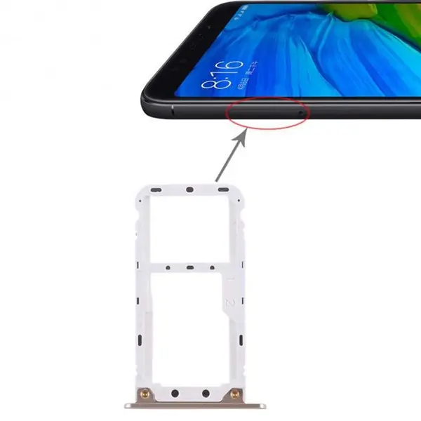 هلدر سیم شیائومی HOLDER SIM XIAOMI REDMI 5 plus - 4