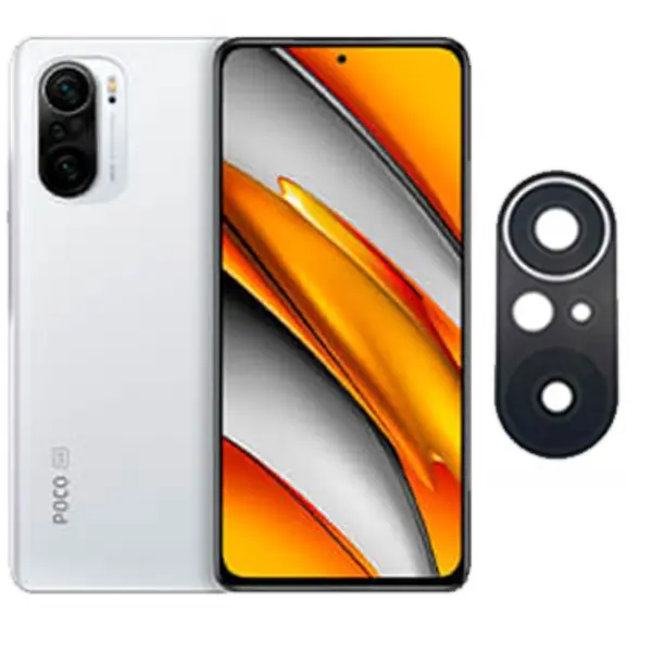 محافظ لنز دوربین مدل فلزی مناسب برای گوشی موبایل شیائومی Poco F3 Xiaomi POCO F3 Camera Lens Glass - 5