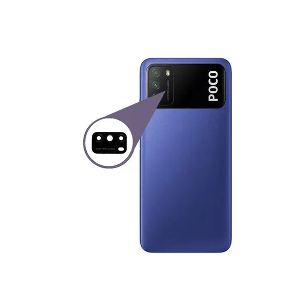 شیشه لنز دوربین گوشی شیائومی POCO M3 Xiaomi - 2