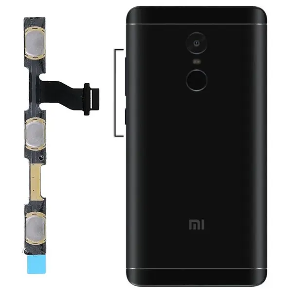 فلت پاور + ولوم گوشی شیائومی Redmi Note 4X - 5