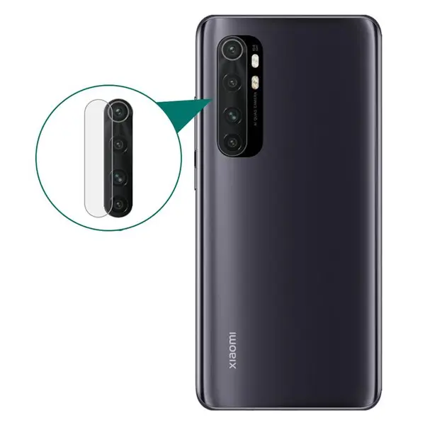 محافظ گلس لنز دوربین گوشی شیائومی Xiaomi Mi Note 10 Lite Tempered Glass Camera Lens Protector for Xiaomi Mi Note 10 Lite - 2
