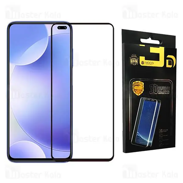 محافظ صفحه شیشه ای تمام صفحه تمام چسب شیائومی Xiaomi Redmi K30 / Poco X2 Mocol - 5