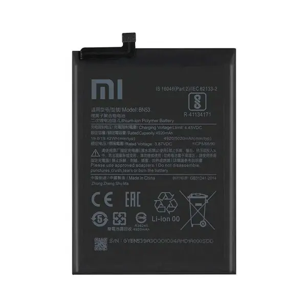 باتری گوشی شیائومی Xiaomi Redmi note 10 Pro Max مدل BN53 - 3