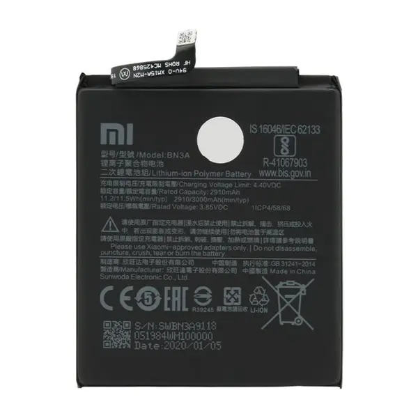 باتری گوشی شیائومی Xiaomi Redmi Go Xiaomi Redmi Go - BN3A 3000mAh Battery - 2