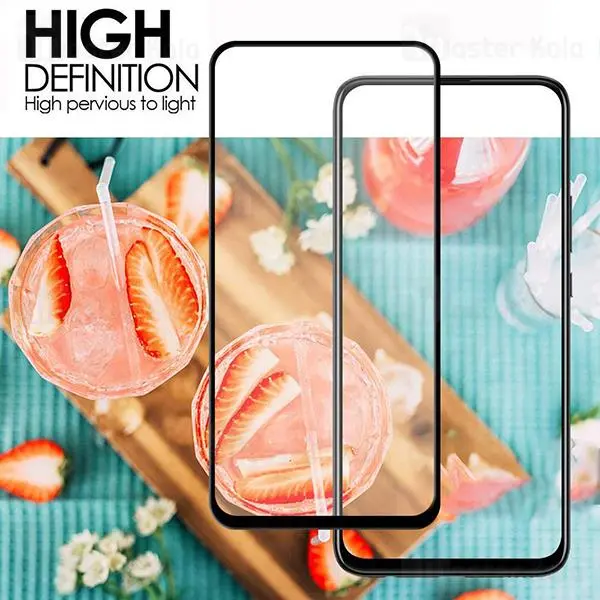محافظ صفحه شیشه ای تمام صفحه تمام چسب شیائومی Xiaomi Redmi K30 / Poco X2 Mocol - 4