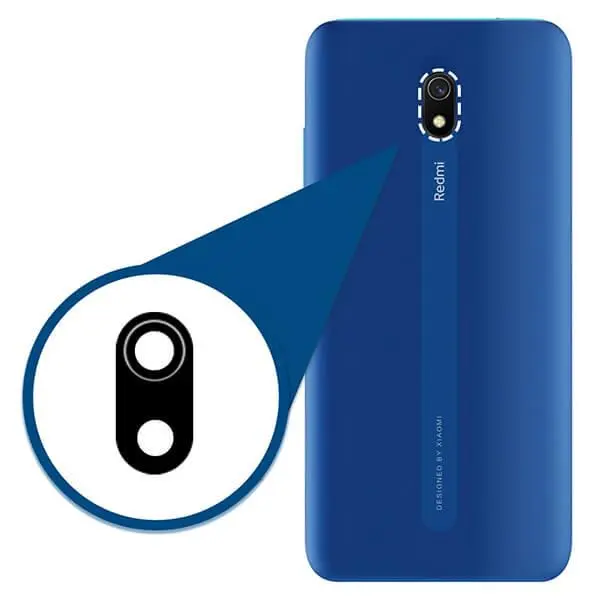 شیشه لنز دوربین گوشی شیائومی ردمی 8A Xiaomi Redmi 8A Camera Lens Glass - 4