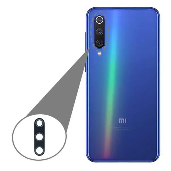 شیشه لنز دوربین گوشی شیائومی می 9 اس ای Xiaomi Mi 9 SE Camera Lens Glass - 2