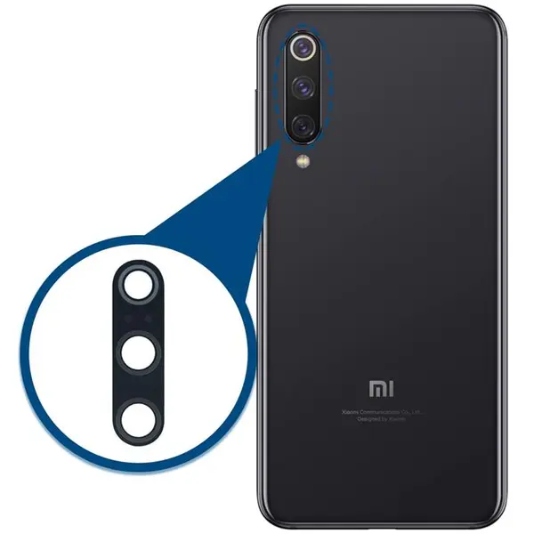 شیشه لنز دوربین گوشی شیائومی می 9 اس ای Xiaomi Mi 9 SE Camera Lens Glass - 5