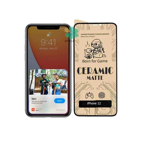 گلس سرامیکی مات گوشی اپل آیفون Apple iPhone 12 - 5