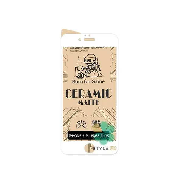گلس سرامیکی مات گوشی آیفون Apple iPhone 6 Plus / 6s Plus - 3
