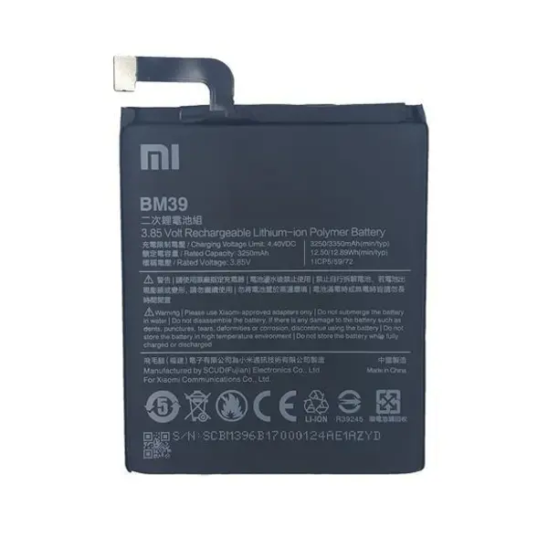 باتری موبایل شیائومی مدل BM39 مناسب برای گوشی Mi6 Xiaomi Mi6 BM39 Battery - 3