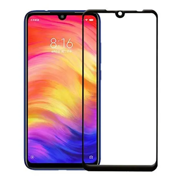 محافظ صفحه نمایش تمام چسب شیشه ای برای گوشی گوشی شیائومی Full Tempered Glass Screen Protector For Xiaomi Redmi Note 7 - 3