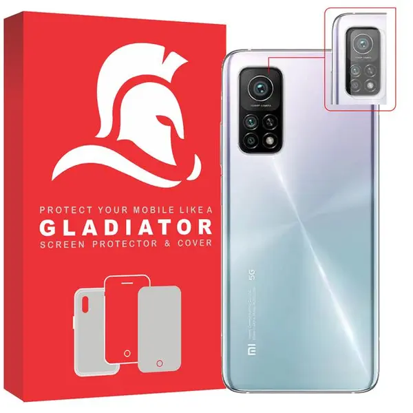 محافظ لنز دوربین گلادیاتور مدل GCX1000 مناسب برای گوشی موبایل شیائومی Mi 10T Pro Gladiator GCX1000 Camera Lens Protector For Xiaomi Mi 10T Pro