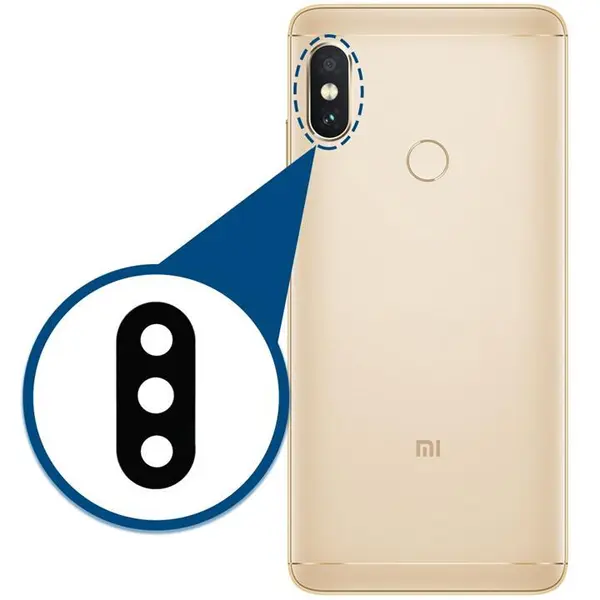 شیشه دوربین شیائومی Glass Camera Back Xiaomi Redmi 6 /6A Xiaomi Redmi 6A Camera Lens Glass - 5
