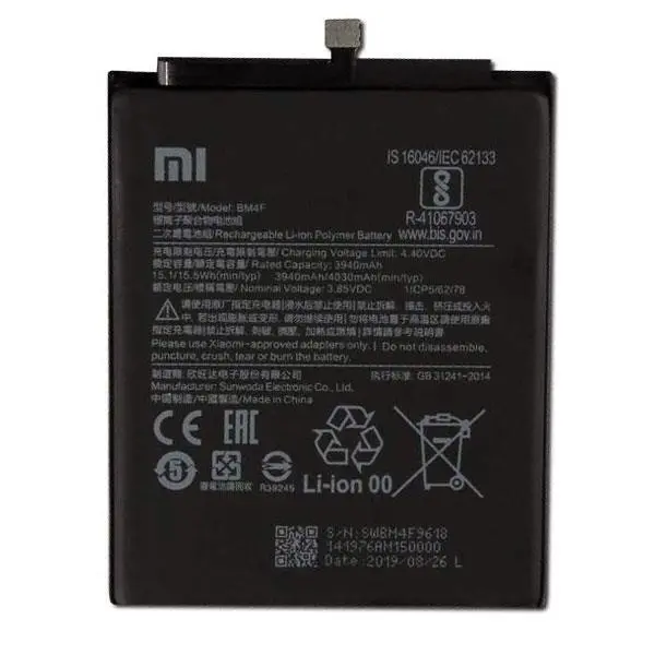 باتری گوشی شیائومی Mi A3 مدل BM4F Battry Xiaomi BM4F Mi A3 4030MH ORG 100% - 5