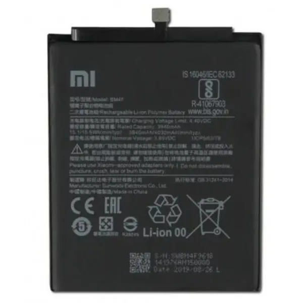 باتری گوشی شیائومی Mi A3 مدل BM4F Battry Xiaomi BM4F Mi A3 4030MH ORG 100% - 4