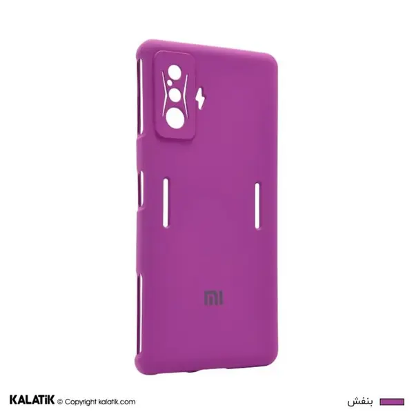 کاور سیلیکونی با محافظ دوربین مناسب برای گوشی موبایل شیائومی Poco F4 GT Silicone Cover for Xiaomi Poco F4 GT - 2