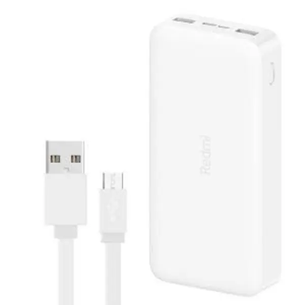شارژر همراه شیائومی مدل Redmi ظرفیت 20000 میلی آمپرساعت به همراه کابل تبدیل microUSB - 2