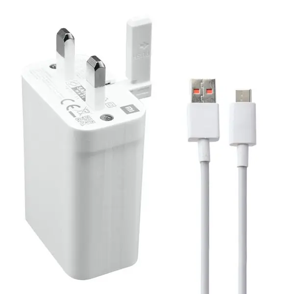 شارژر دیواری شیائومی مدل Redmi Note 11S به همراه کابل تبدیل USB-C - 2
