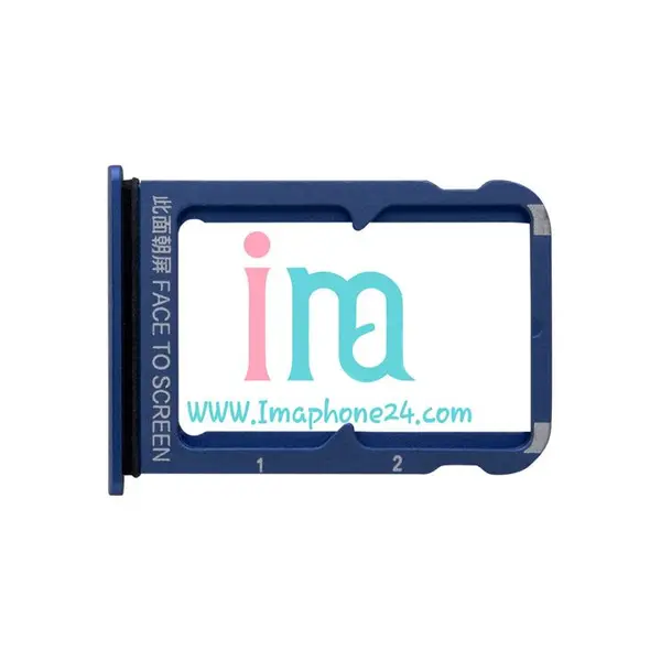 خشاب سیم کارت شیائومی Sim Card Holder For Xiaomi Mi 9SE Sim Tray Xiaomi Mi 9 se Blue - 3