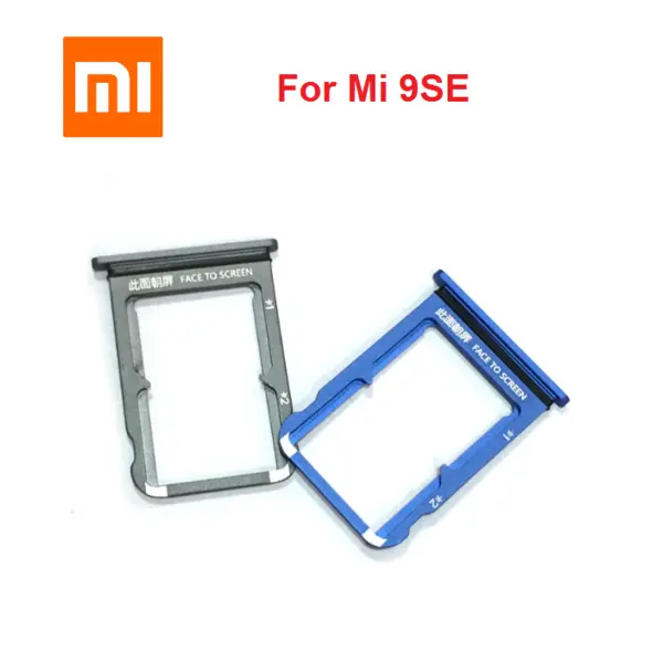 خشاب سیم کارت شیائومی Sim Card Holder For Xiaomi Mi 9SE Sim Tray Xiaomi Mi 9 se Blue - 5