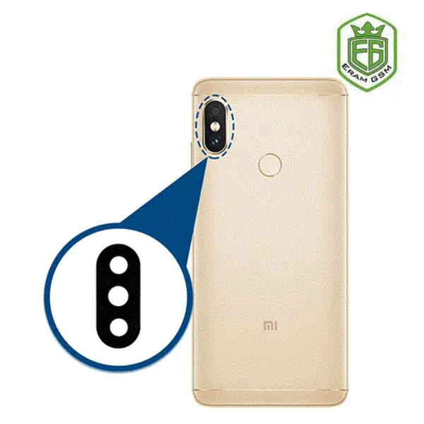 شیشه لنز دوربین Xiaomi Mi Play Xiaomi MI Play Camera Lens Glass - 2
