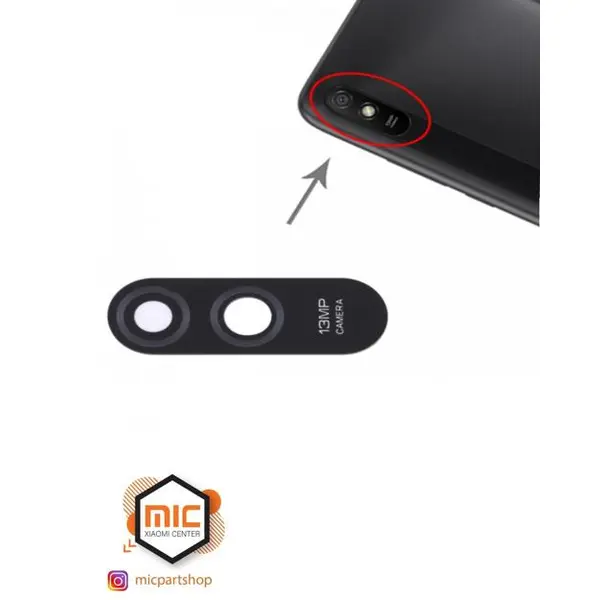 شیشه لنز دوربین گوشی موبایل Xiaomi Redmi 9A - 4