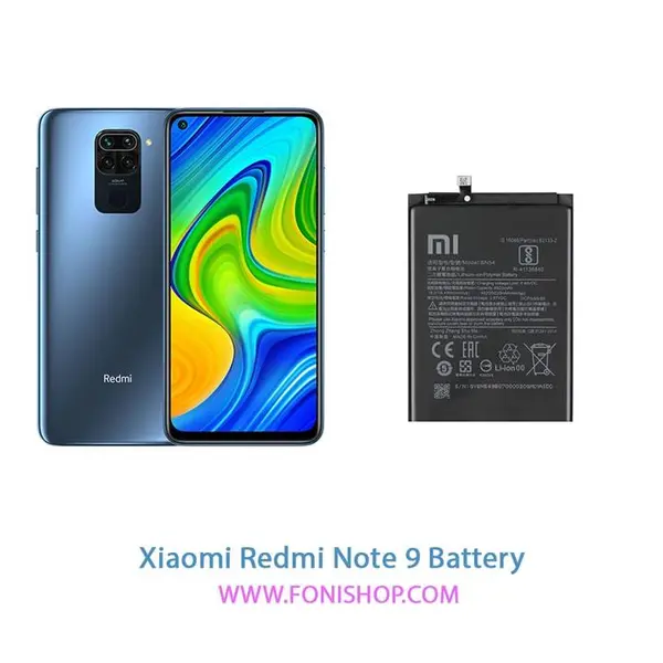 باطری شیائومی Xiaomi Redmi Note 9 – BN54 Xiaomi Redmi Note 9 Battery 5020mAh - 5