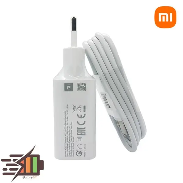 شارژر و کابل شارژ شیائومی Xiaomi Redmi Note 9S