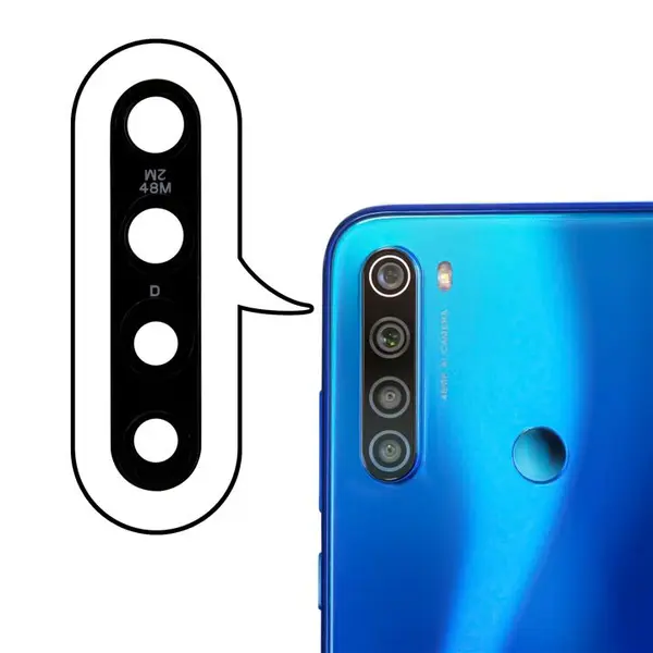 شیشه دوربین شیائومی Xiaomi Redmi Note 8 / Note 8T Camera Glass Lens - 2