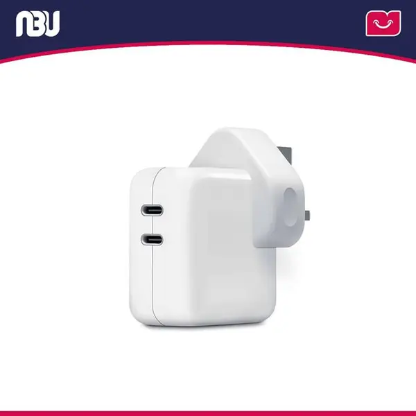 شارژر دیواری اپل مدل 35 وات Apple 35W Dual USB-C Port A2676 - 2