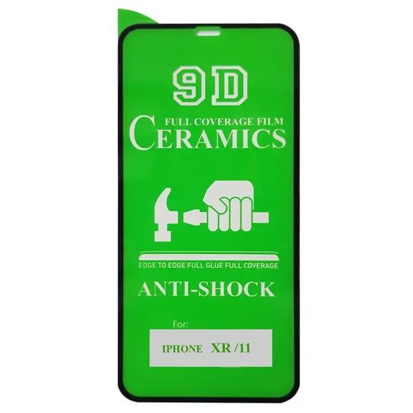 محافظ صفحه نمایش 9D مدل CRA-IXR مناسب برای گوشی موبایل اپل iphone XR / 11 - 3