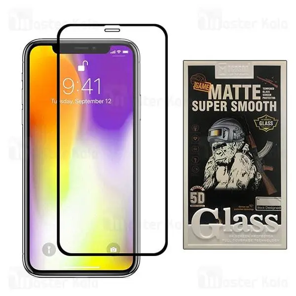 محافظ صفحه نمایش شیشه ای تمام چسب اپل آیفون ایکس اس مکس - Full Glue Glass Apple Iphone XS Max Apple IPhone 11 Pro Max / XS Max - 5