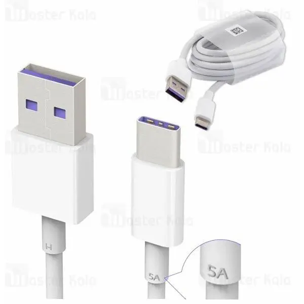 شارژر سوپر شارژ هواوی Huawei SuperCharge 5A کابل Type C توان 5 آمپر... - 2