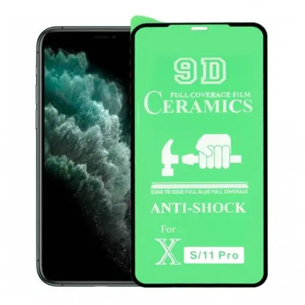 محافظ صفحه نمایش گلس سرامیکی تمام چسب Iphone 11 Pro Ceramics Full Screen Protector Ceramics Full Screen Protector 9D Apple iPhone 11 pro - 3