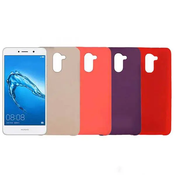 قاب گوشی سیلیکونی silicone case huawei y7 2019 Silicone Cover For Huawei Y7 Prime 2019 - 3