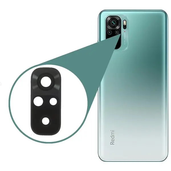 شیشه لنز دوربین گوشی شیائومی ردمی نوت 10 Xiaomi Redmi Note 10 Camera Lens Glass - 5