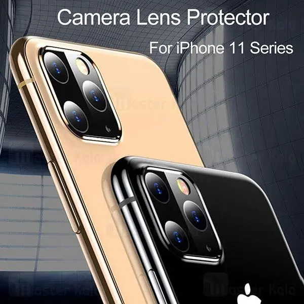 محافظ شیشه ای گلس لنز دوربین برای گوشی اپل آیفون 11 پرو مکس Glass Film Lens Protector for Apple iPhone 11 Pro Max - 2