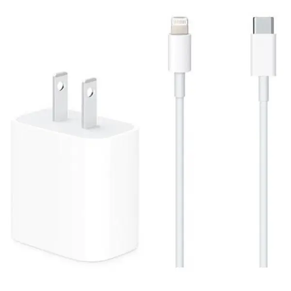 شارژر آیفون 12 پرو فست شارژر 20 واتی – Apple iPhone 12 PROبه همراه کابل 1 متری CHARGER FOR IPHONE 12 PRO+ CABL ORGINAL 1 METER - 2